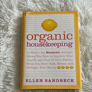 Indigo Organic Housekeeping Book - Yellow Cover